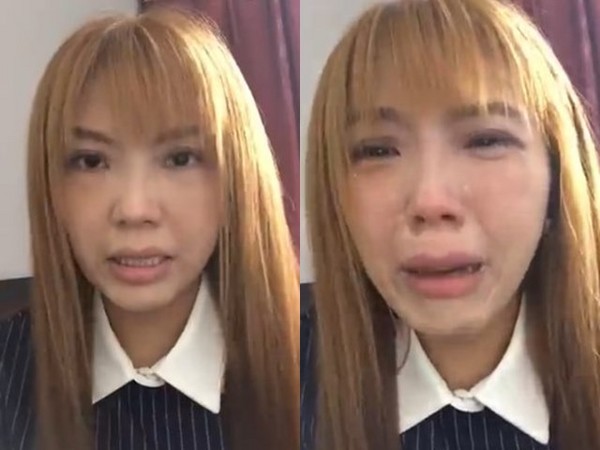 劉樂(lè)妍開(kāi)直播痛哭求原諒