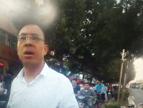 當事人姜耀軍辱罵執(zhí)法民警。